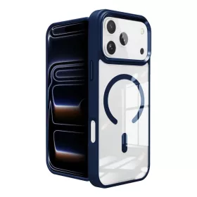  Samsung Galaxy A57 ROAR tok MAG BUMPER MagSafe kompatibilis sötétkék tok