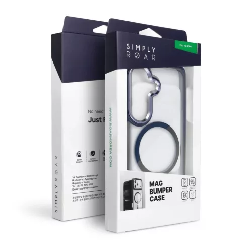 Samsung Galaxy A57 ROAR tok MAG BUMPER MagSafe kompatibilis sötétké-5903396463310 5 kép