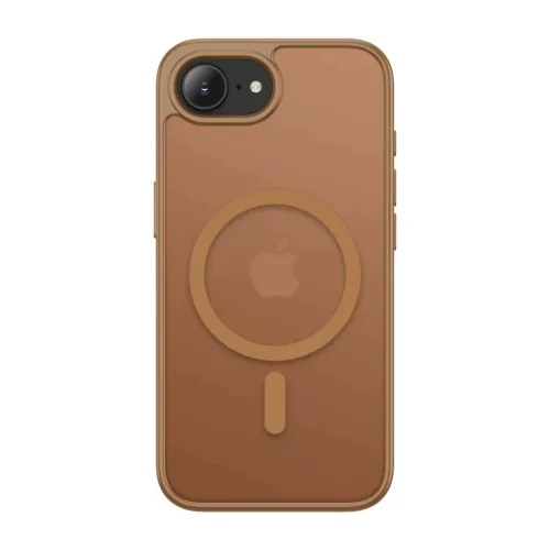 iPhone 16e / 17e Tech-protect Basicmag Magsafe tok Barna-Matt-5906302392629 3 kép