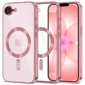   iPhone 16e / 17e Tech-protect Magflex Magsafe tok Rózsaszín Arany