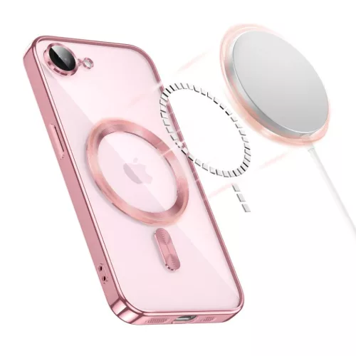iPhone 16e / 17e Tech-protect Magflex Magsafe tok Rózsaszín Arany-5906302339761 3 kép