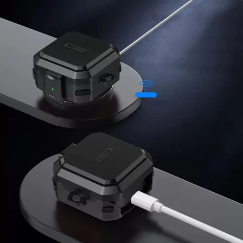 Samsung Galaxy Buds 4 / 4 Pro Tech-protect Carbonox Magsafe tok fekete-5906302392933 7 kép
