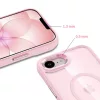 iPhone 16e / 17e Tech-protect Magmat Magsafe tok Rózsaszín/Átlátsz-5906302339754 4 kép