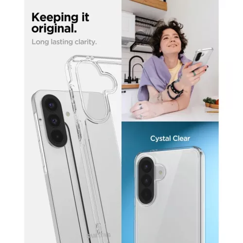Samsung Galaxy A57 5G Spigen Ultra Hybrid tok, Kristálytiszta-8800337242553 9 kép