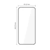 Samsung Galaxy S26 Tech-Protect Easy Set+ 3-csomag Fekete üvegfólia-5906302390779 2 kép