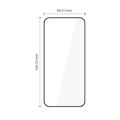 Samsung Galaxy S26 Tech-Protect Easy Set+ 3-csomag Fekete üvegfólia-5906302390779 2 kép