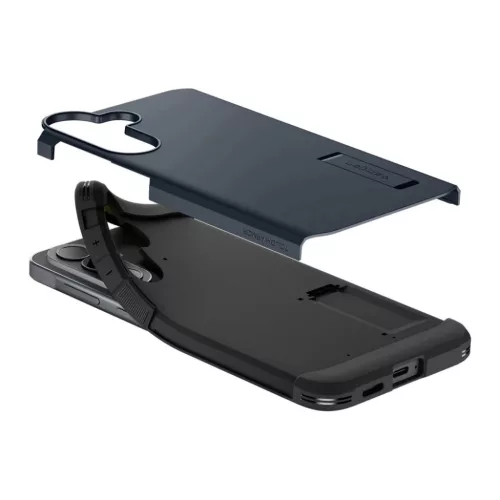 Samsung Galaxy A57 5G Spigen Tough Armor tok - Fém Pala / Sötétkék-8800337242584 9 kép