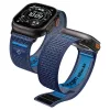 Apple Watch 8 / 9 / 10 / 11 / SE / Ultra (44 / 45 / 46 / 49 mm) Spigen Athlex Air 2 Sportos Kék Szíj