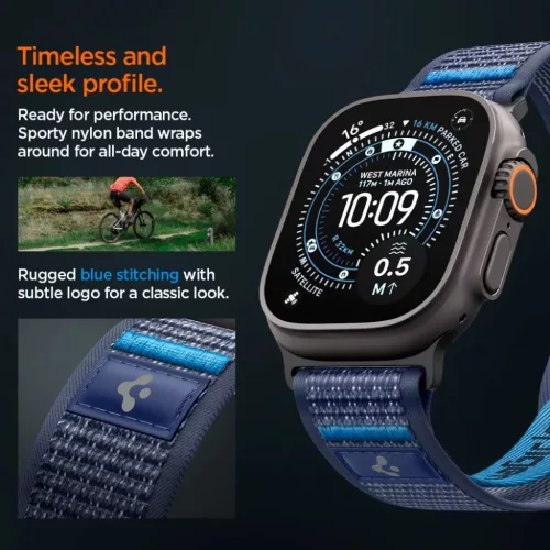 Apple Watch 8 / 9 / 10 / 11 / SE / Ultra (44 / 45 / 46 / 49 mm) Spigen-8800283317411 8 kép