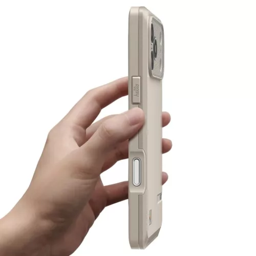 iPhone 17 Pro Max Spigen Classic LS MagSafe tok Bežs színű-8800283316100 9 kép