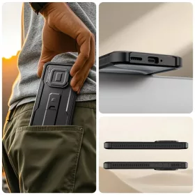 Xiaomi Redmi Note 15 Pro 5G Tech-protect Kevlar Cam+ 2-set tok Fekete-5906302353071 2 kép