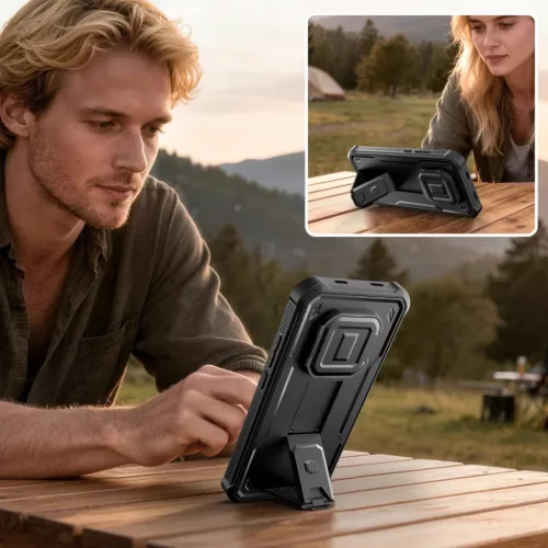 Xiaomi Redmi Note 15 Pro 5G Tech-protect Kevlar Cam+ 2-set tok Fekete-5906302353071 6 kép