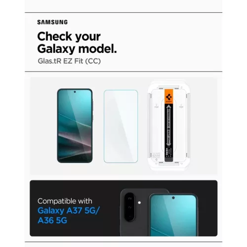 Samsung Galaxy A37 5G Spigen Glas.tR EZ Fit Pro átlátszó üvegfóli-8800337244984 2 kép