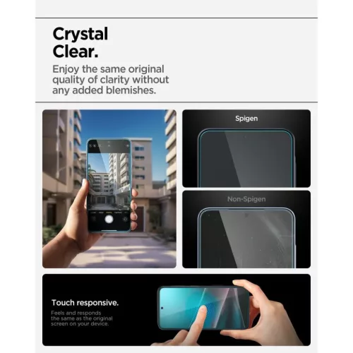 Samsung Galaxy A37 5G Spigen Glas.tR EZ Fit Pro átlátszó üvegfóli-8800337244984 3 kép