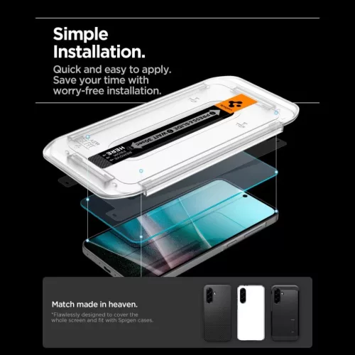 Samsung Galaxy A37 5G Spigen Glas.tR EZ Fit Pro átlátszó üvegfóli-8800337244984 5 kép