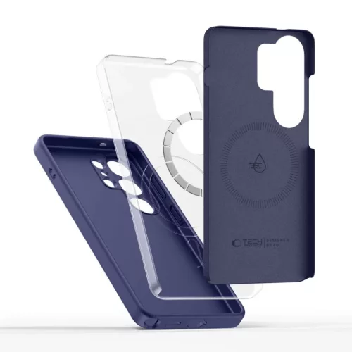 Samsung Galaxy S26 Ultra Tech-Protect Silicone MagSafe kobaltlila tok-5906302339624 3 kép
