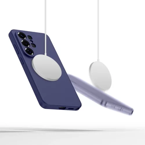 Samsung Galaxy S26 Ultra Tech-Protect Silicone MagSafe kobaltlila tok-5906302339624 4 kép