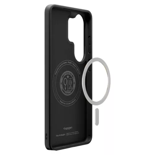 Samsung Galaxy S26 Ultra Spigen Thin Fit Mag MagSafe fekete tok-8800337245271 8 kép