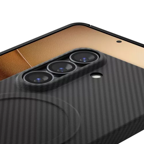 Samsung Galaxy S26 Spigen AirSkin Aramid Mag MagSafe fekete tok-8800337241808 8 kép