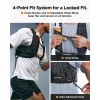 Spigen A721 Dynamic Shield futómellény Active fekete (M-L) + Soft Fl-8800283313581 6 kép