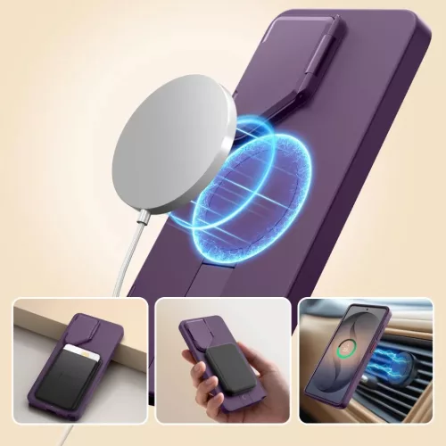 Samsung Galaxy S26 Ultra Tech-Protect Kevlar Aura MagSafe lila tok-5906302339716 3 kép