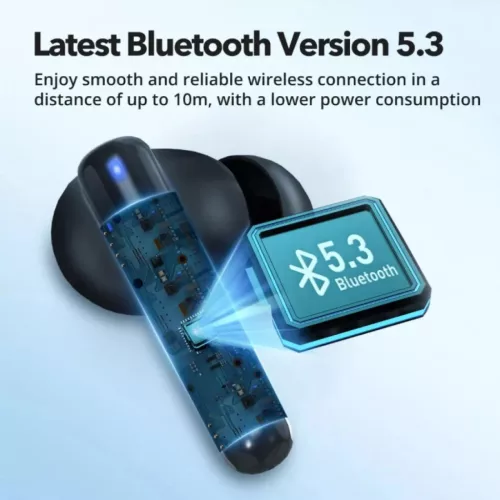 TaoTronics TT-BH1120, fekete vezeték nélküli fülhallgató bluetoot-6974740778502 3 kép