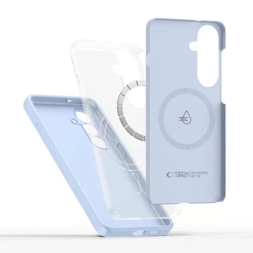 Samsung Galaxy S26 Tech-Protect Silicone MagSafe égszínkék tok-5906302339631 3 kép