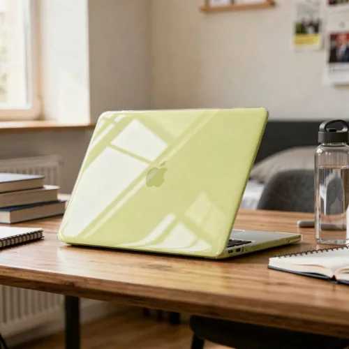 MacBook Neo 13 2026 Tech-Protect SmartShell átlátszó tok-5906302339976 9 kép