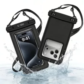 Univerzális 6,9 colos fekete vízálló lebegő tok Tech-Protect UWC7-5906302340026 2 kép