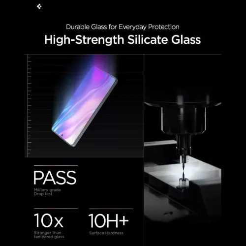 Samsung Galaxy S26 Spigen Glas.tR EZ Fit Pro AC tükröződésmentes �-8800337242133 8 kép