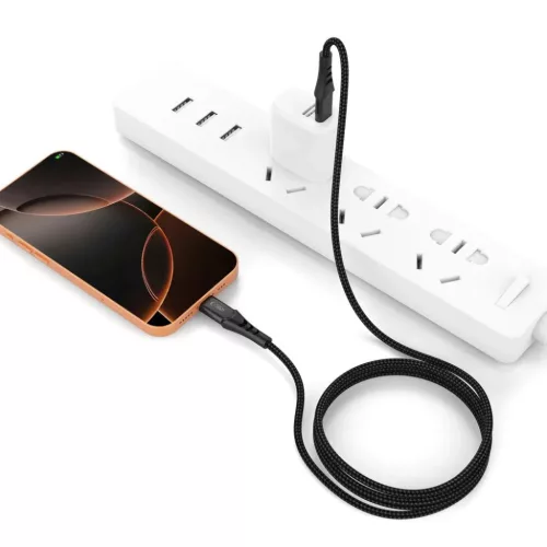 Tech-Protect UB11T Ultraboost Type-C kábel PD 100W / QC3.0 200cm feke-5906302390724 5 kép