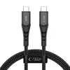 Tech-Protect UB11T Ultraboost Type-C USB kábel PD 100W / QC3.0 100 cm fekete