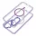 Samsung Galaxy A27 lila FRAME CLEAR HYBRID MAG COVER MagSafe kompatibilis tok