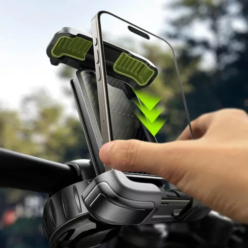 Univerzális biciklis és motoros tartó Tech-Protect V6 fekete-5906302339907 8 kép