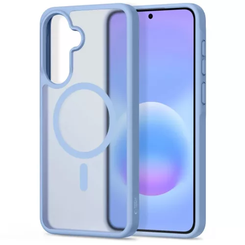 Samsung Galaxy A57 5G Tech-Protect Magmat MagSafe matt jégkék tok-5906302322909 2 kép