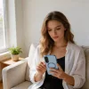 Samsung Galaxy A57 5G Tech-Protect MagFlex MagSafe tok égszínkék-5906302322848 5 kép