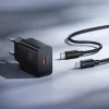 Hoco USB-C QC PD 25W hálózati töltő adapter + USB-C – USB-C káb-6942007679169 8 kép