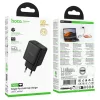 Hoco N83 USB-C PD AVS GaN hálózati töltő adapter 40W / max. 60W fe-6942007681995 6 kép