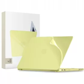   MacBook Neo 13 2026 Tech-Protect Softshell matt citromsárga tok
