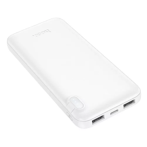 HOCO J128 10000 mAh 2A powerbank fehér-6942007621168 2 kép
