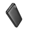 HOCO J128 10000 mAh 2A fekete powerbank