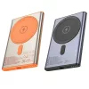 Hoco Q32 MagSafe-kompatibilis 5000 mAh QC PD 20W powerbank, fém szür-6942007634076 4 kép