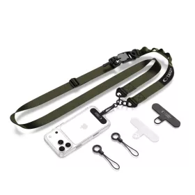 Tech-Protect C9S Rope Crossbody katonai zöld