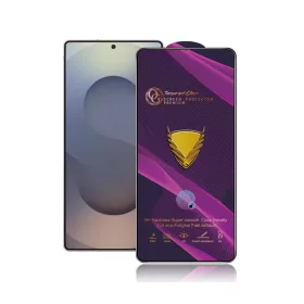   Samsung Galaxy A37 OG Purple Big Curved kijelzővédő fólia fekete kerettel