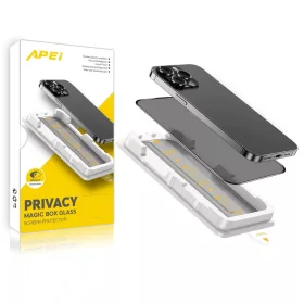 iPhone 16 Pro Max betekintés gátló üvegfólia Prémium Apei MagicB- 6 kép