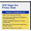 iPhone 16 Pro Max betekintés gátló üvegfólia Prémium Apei MagicB- 5 kép