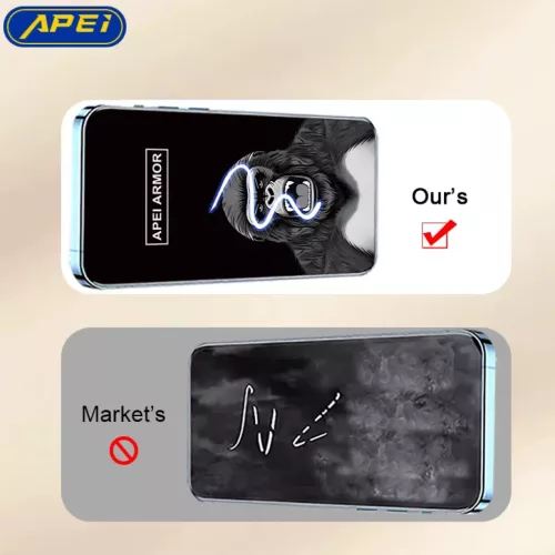 iPhone 16 Pro üvegfólia Prémium Apei Armor HD (másolat)- 5 kép