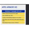 iPhone 16 Pro üvegfólia Prémium Apei Armor HD (másolat)- 6 kép