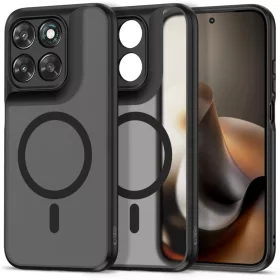   Motorola Moto G67 / G77 Tech-Protect Magmat MagSafe fekete matt tok
