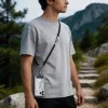 Tech-Protect C10S Rope Crossbody és csuklópánt fekete/titán-5906302340088 8 kép